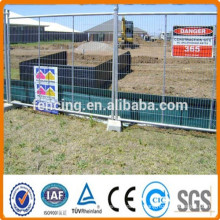 Temporary site construction steel fence